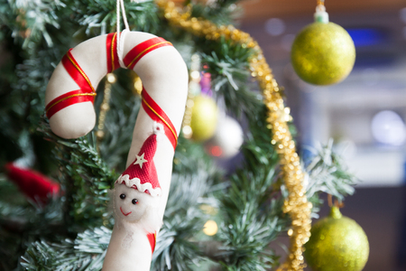 Christmas tree backgroundの写真素材