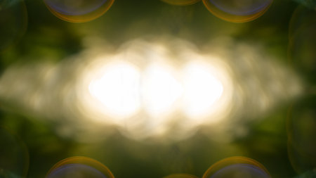 Green abstract background. Plants background, copy space.