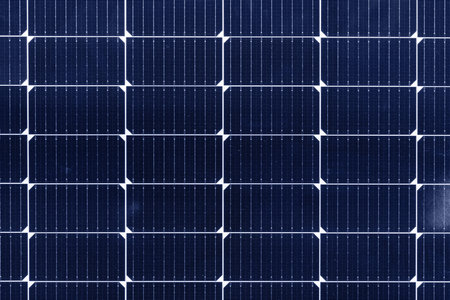 Close up solar panel background