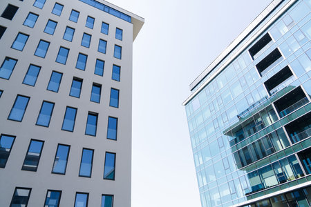 Modern office building. Business center