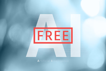 AI free content. Symbol of a product created without the use of artificial intelligence.