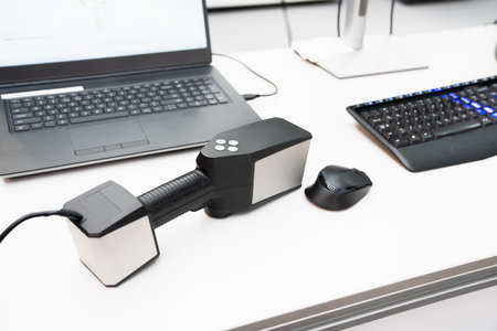 3D scanner for reverse engineering.