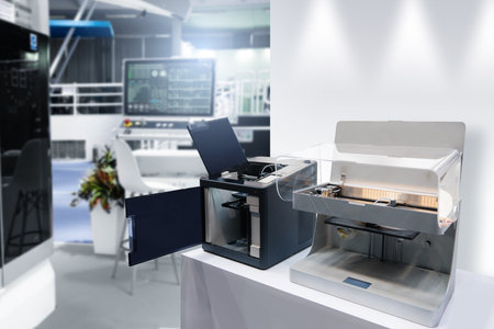 3D ptinters in the laboratory. 3D printing technologyの写真素材