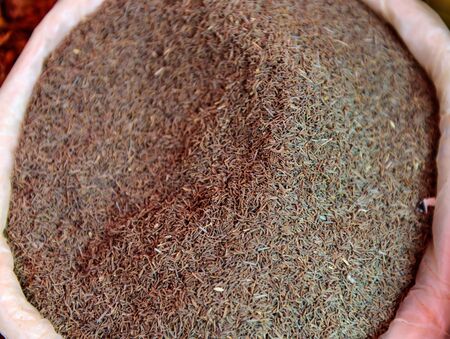 Cumin jeera seeds heapの写真素材