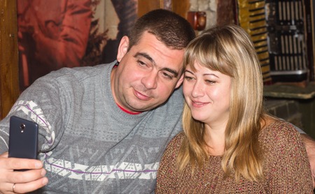 Lviv, Ukraine - Novenber 2015: Themed restaurant Kryjivka. Most visited facility in Europe. 1,000,000 visitors per year. Last Kryjivka UPA remaining since World to the present day in Lvivのeditorial素材