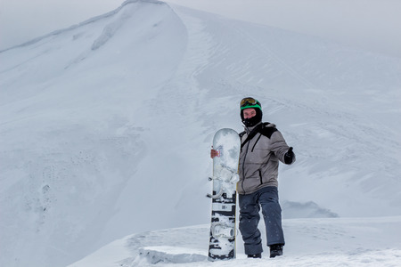 DRAGOBRAT, UKRAINE - MARCH 17: jump of Freeride Skating Festival March 17, 2017 in Dragobrat, Ukraineのeditorial素材