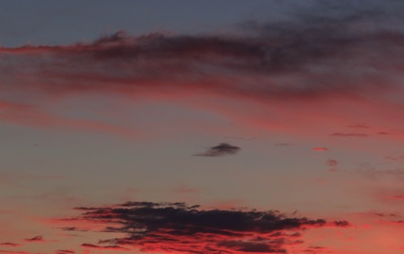 Amazing sunset sky for background. Vivid colorsの写真素材
