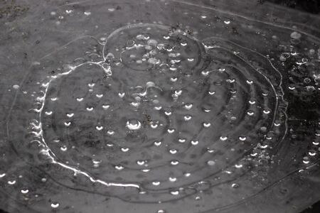 the abstract background of ice structure black