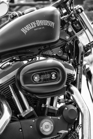 Harley Davidson Sportsterのeditorial素材