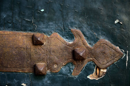 Particular gate of the oldの写真素材