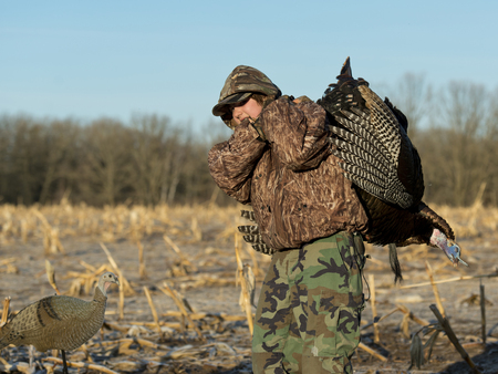 Wild Turkey Hunterの写真素材