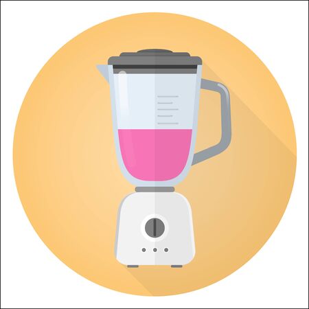 Mixer flat designのイラスト素材