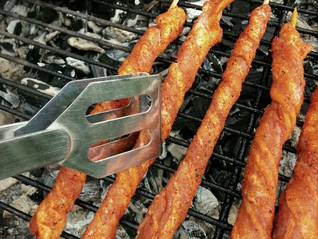 Grilling at summerの素材