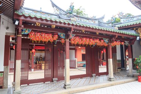 Buddhistic temple in chinatown, Singaporeのeditorial素材