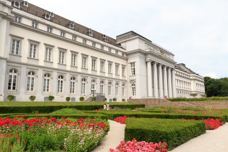 Main facade of Electoral Palace (Kurfのeditorial素材