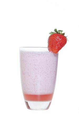 strawberry milkshakeの写真素材