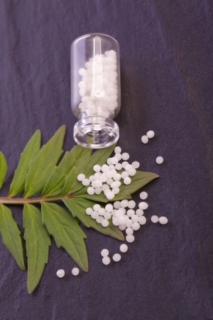 valerian globule homeopathic alternative medicineの写真素材