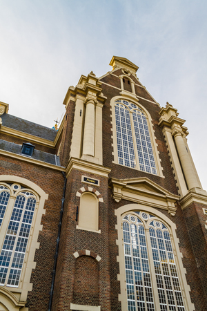 Westerkerk church in the historical center of Amsterdam, Hollandの写真素材