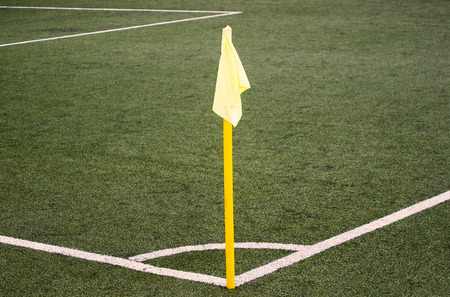 Kunstrasenplatz football playground, artificial green, Kunstrasenplatzの写真素材