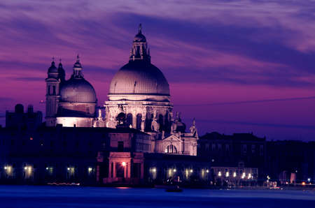 Santa Maria della Salute, City of Venice, Italy, Europeのeditorial素材