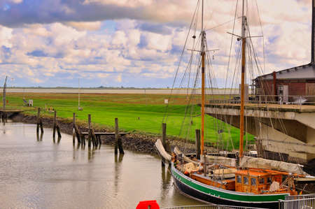 The Peninsula Nordstrand, Germany, Europeの写真素材