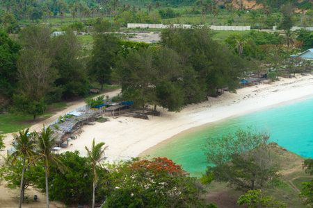Tropical beach at Koh Lipe, Satun, Thailandの写真素材