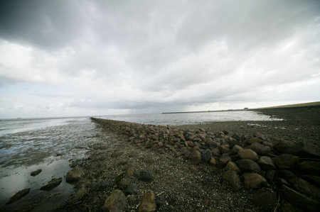 The Peninsula Nordstrand in Germany, Europe.
