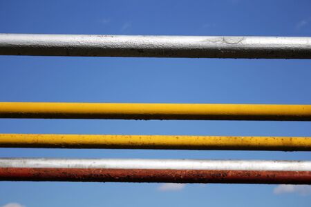 Industrial gas pipelinesの写真素材