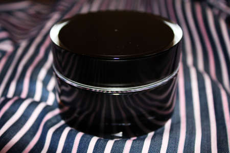 Round black boxの写真素材