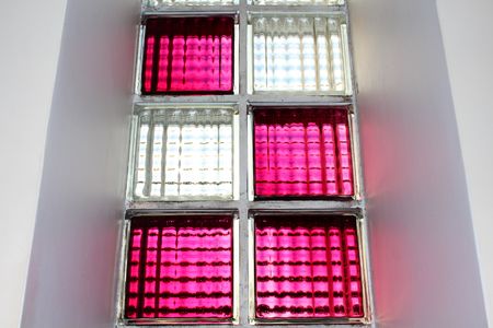 Color glass blocksの写真素材