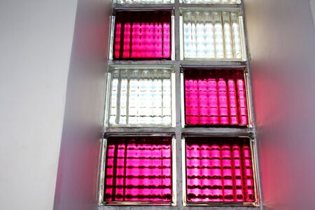 Color glass blocksの写真素材