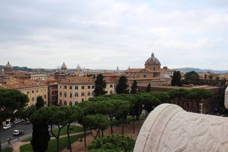 Rome panoramic viewの写真素材