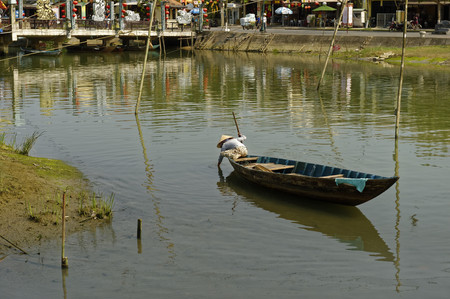 Scarves and cloths offer - Silk and tailor town HOI AN, VIETNAMのeditorial素材
