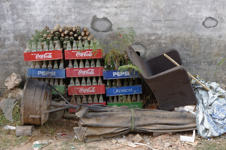 Still life in a side street: Phu Quoc island in Vietnam.のeditorial素材