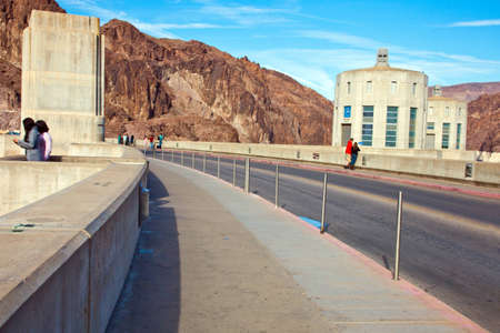Mead, Hoover Damのeditorial素材