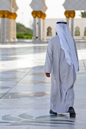 Sheik Zayed Mosque Abu Dhabi on 30.01.2011のeditorial素材
