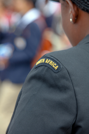 Military Parade in Port Elizabeth South Africaの写真素材