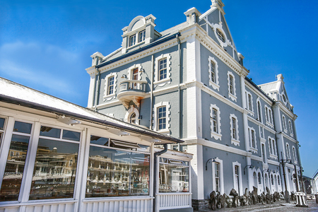 Waterfront in Cape Town Trading Portのeditorial素材