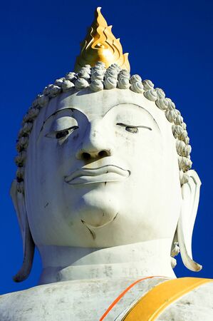 Model very large Buddha statue sitting meditationの写真素材