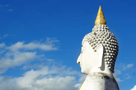 Model very large Buddha statue sitting meditationの写真素材