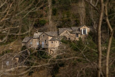 Gorges du Tarnの写真素材