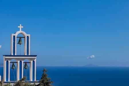 Church on Santoriniの写真素材