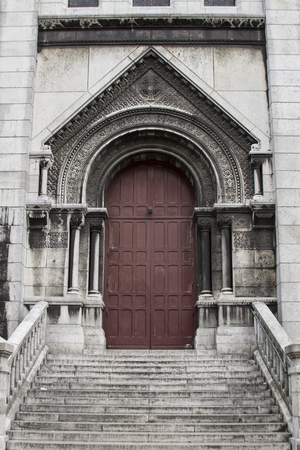 The Basilica of the Sacred Heart. Sacre-Coeur. Paris. France.の写真素材