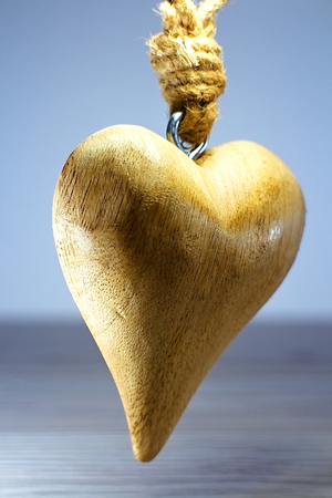 For lovers. Heart on the surface. Love moves the mountain.の写真素材