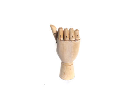 One hand signalsの写真素材