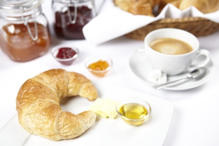 Breakfast tableの写真素材