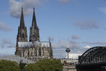 Cologne Cathedral at daylight.の写真素材