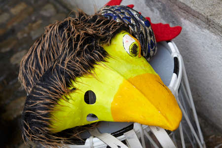 The Carnival at Basel (Basle - Switzerland) in the year 2015. The picture shows some costumed people on February 23, 2015.のeditorial素材