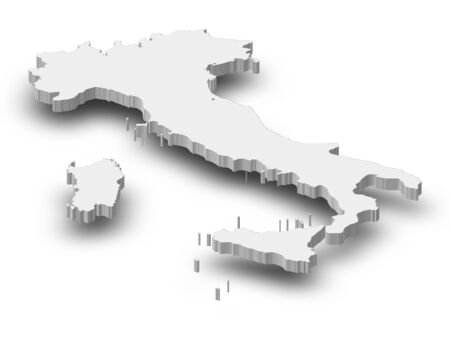 Political map of Italy with the several regions. Political map of Italy with the several regions.