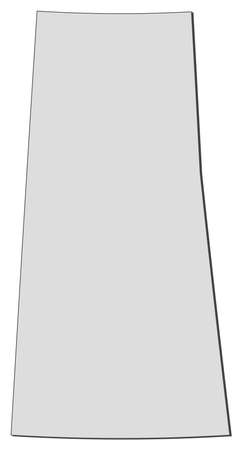 Map of Saskatchewan, a province of Canada.のイラスト素材